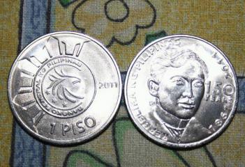 New one piso coins