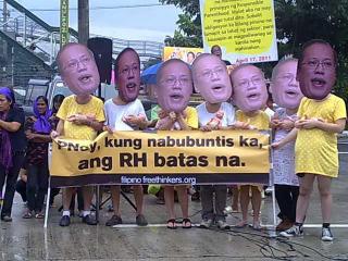 On SONA day, activists call for passage of RH bill