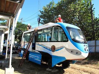 DOST mounts AGTS monorail coaches in UP