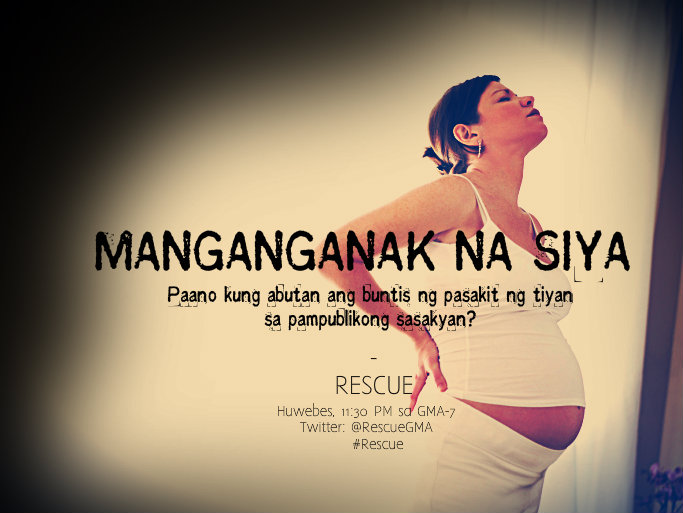 Rescue Panganganak sa mga sasakyan