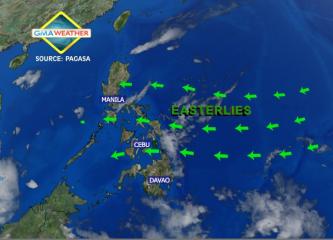 Satellite Image as of 8 a.m., 10 April 2013