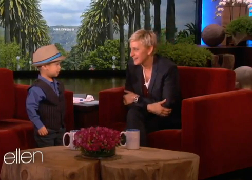 Four Year Old Fil Czech Singing Sensation Becomes Boyfriend Of Ellen