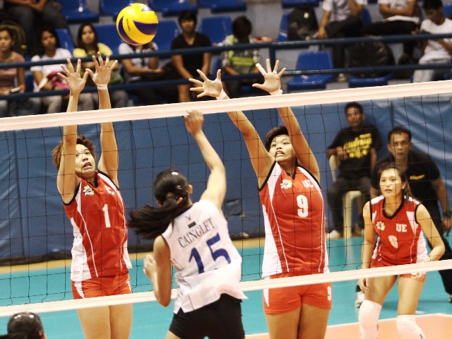 UAAP volleyball: Lady Eagles beat UE to strengthen Final 4 bid | GMA ...