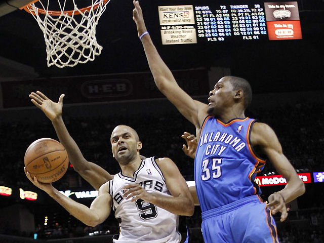 NBA: Parker saves Spurs in revenge game versus Thunder | GMA News Online