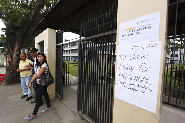 Classes in parts of Visayas and Mindanao suspended due to Typhoon Pablo