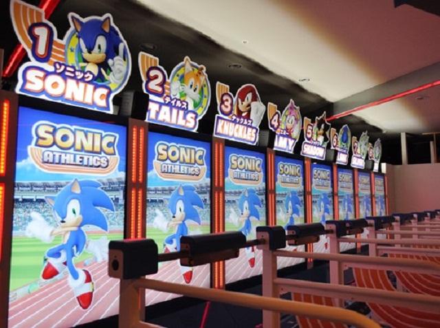 Sonic the Hedgehog treadmill game gets you up and running